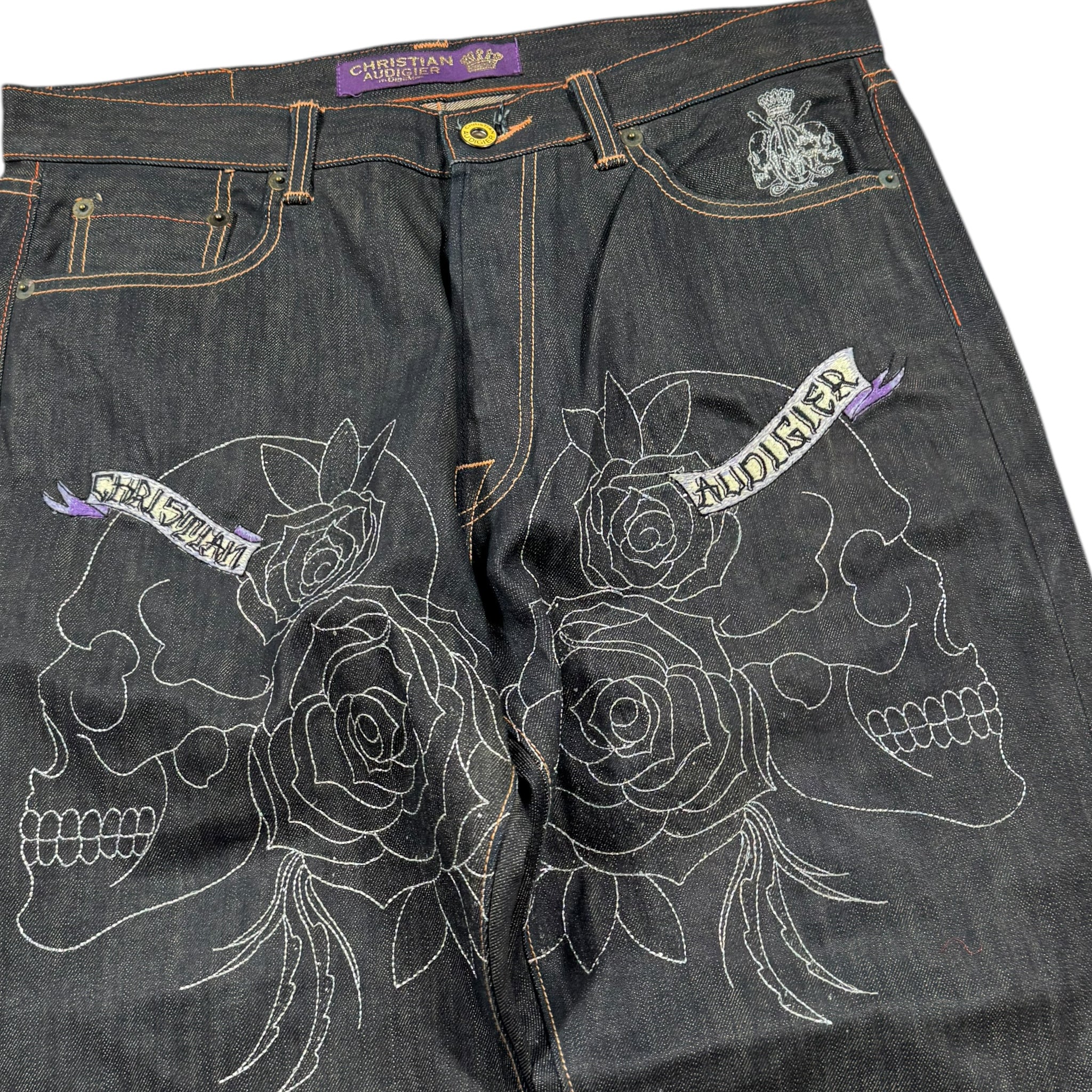 Jean baggy Christian Audigier (L)