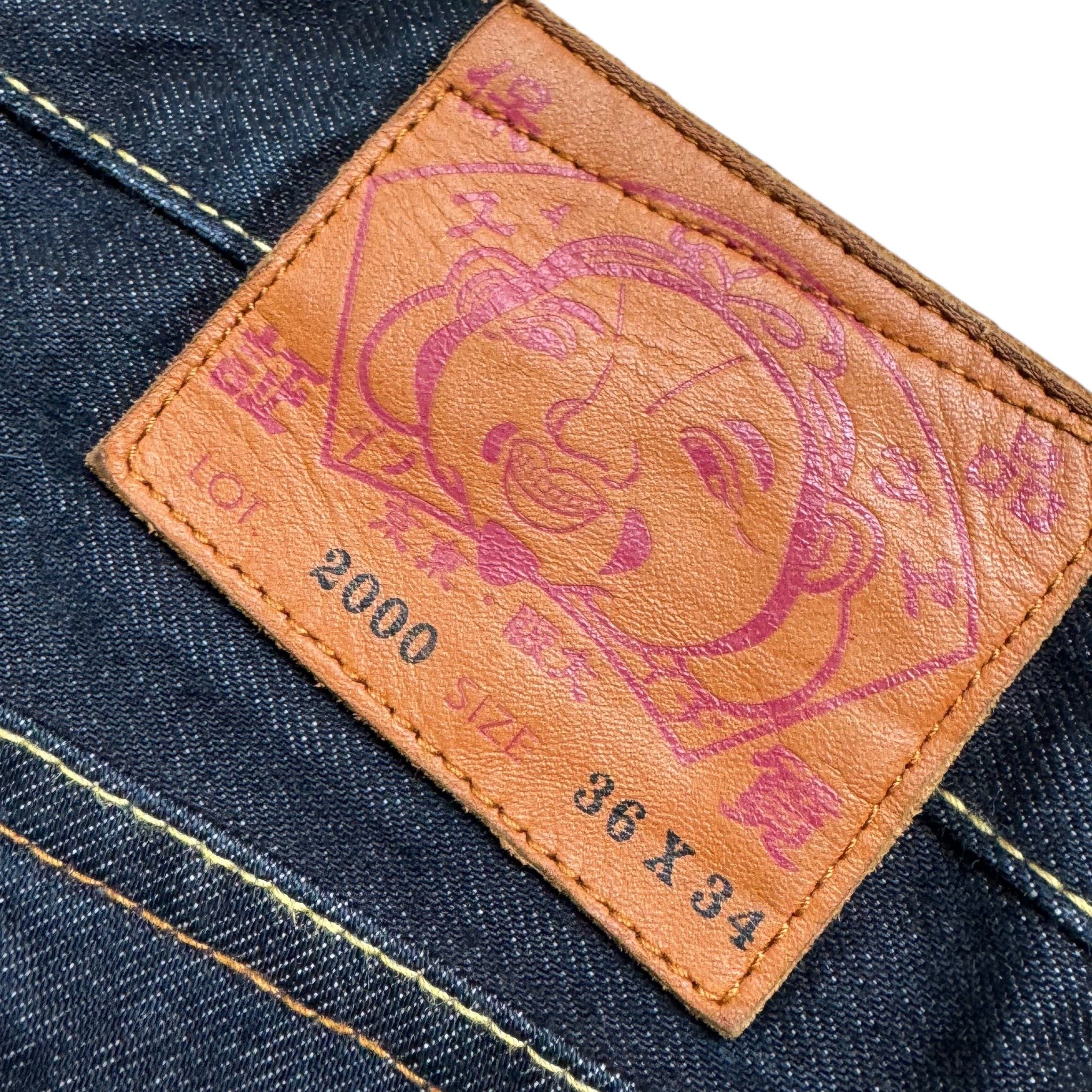 Evisu daicock baggy jeans (XL)