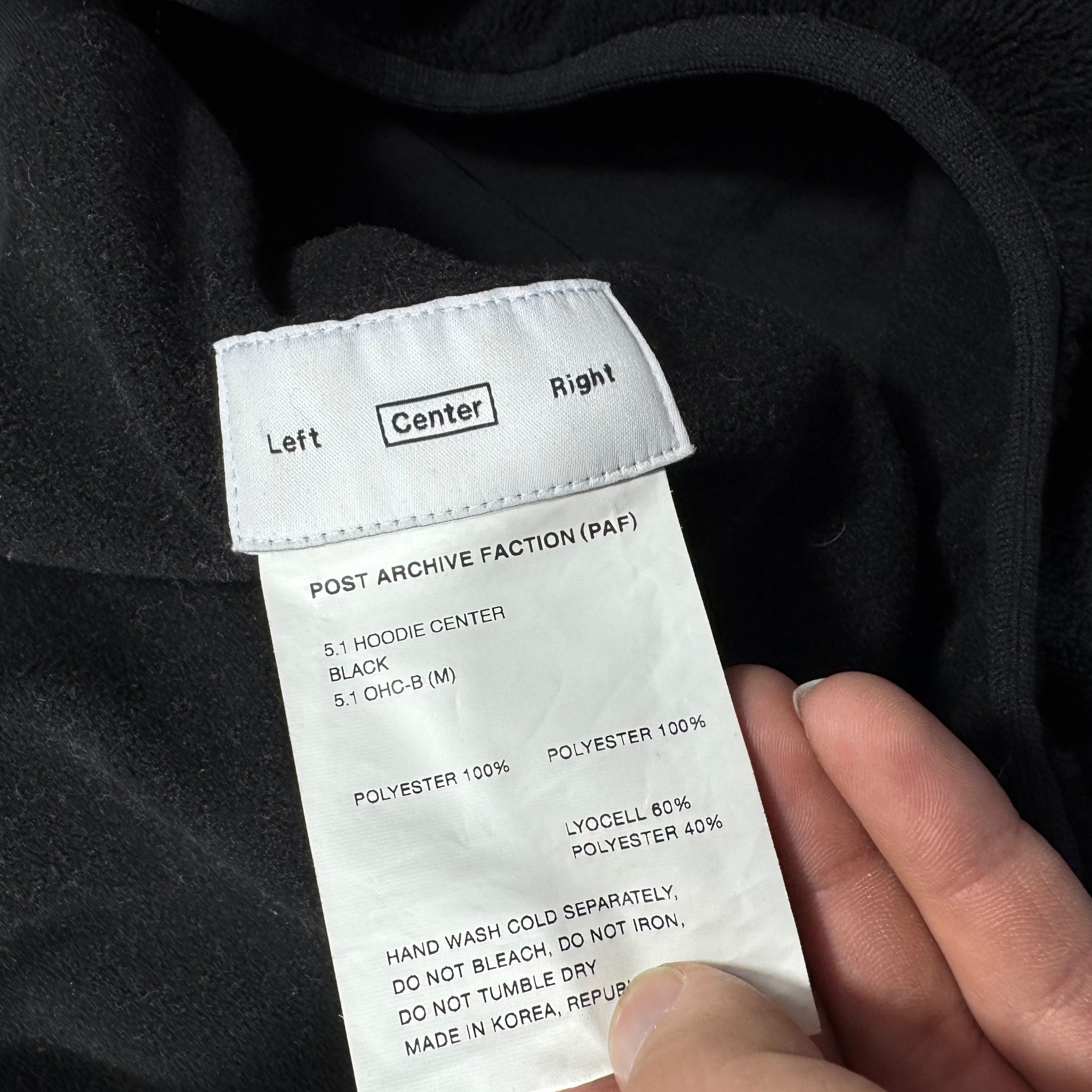 Veste polaire Post Archive Faction (M)