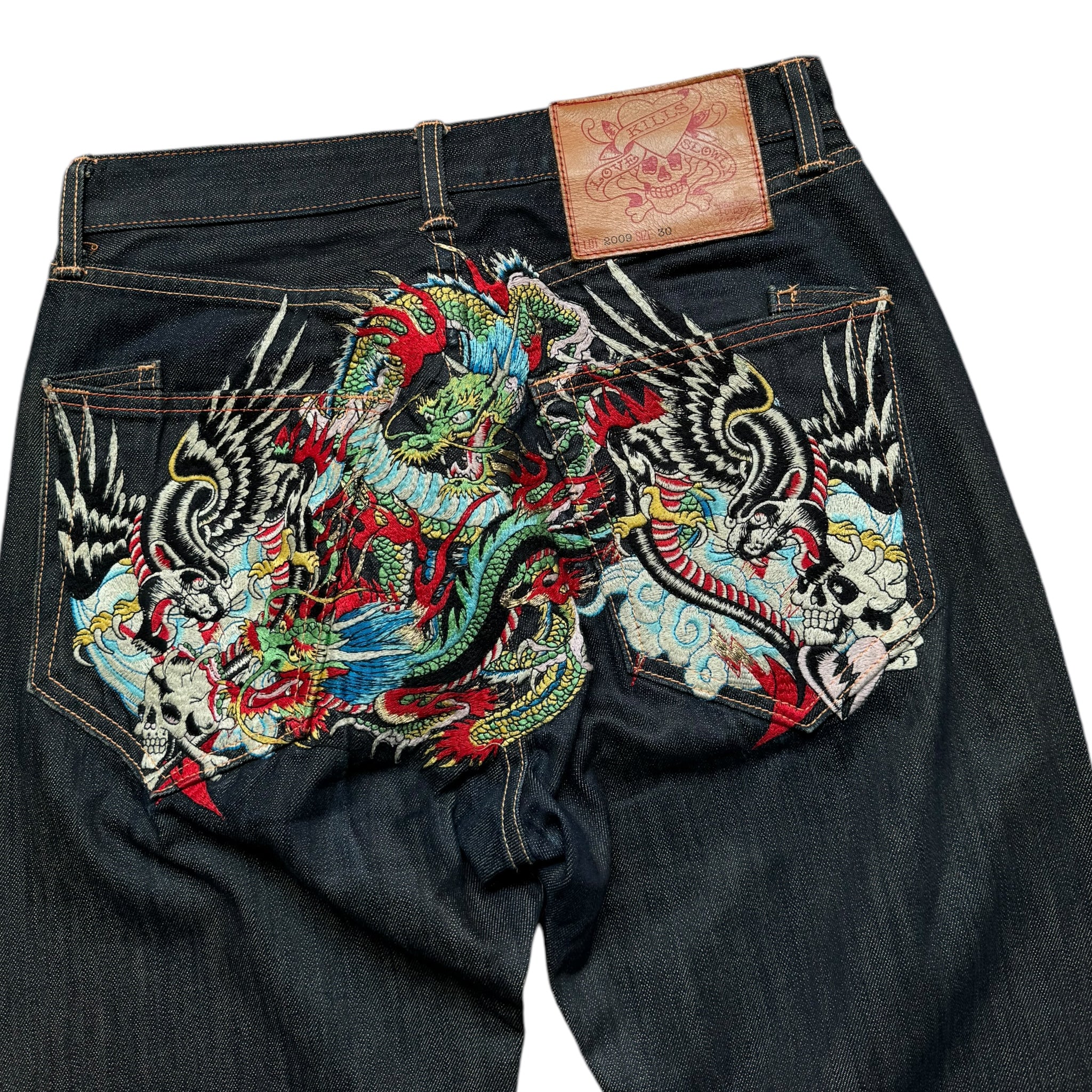 Jean baggy Ed Hardy (S)