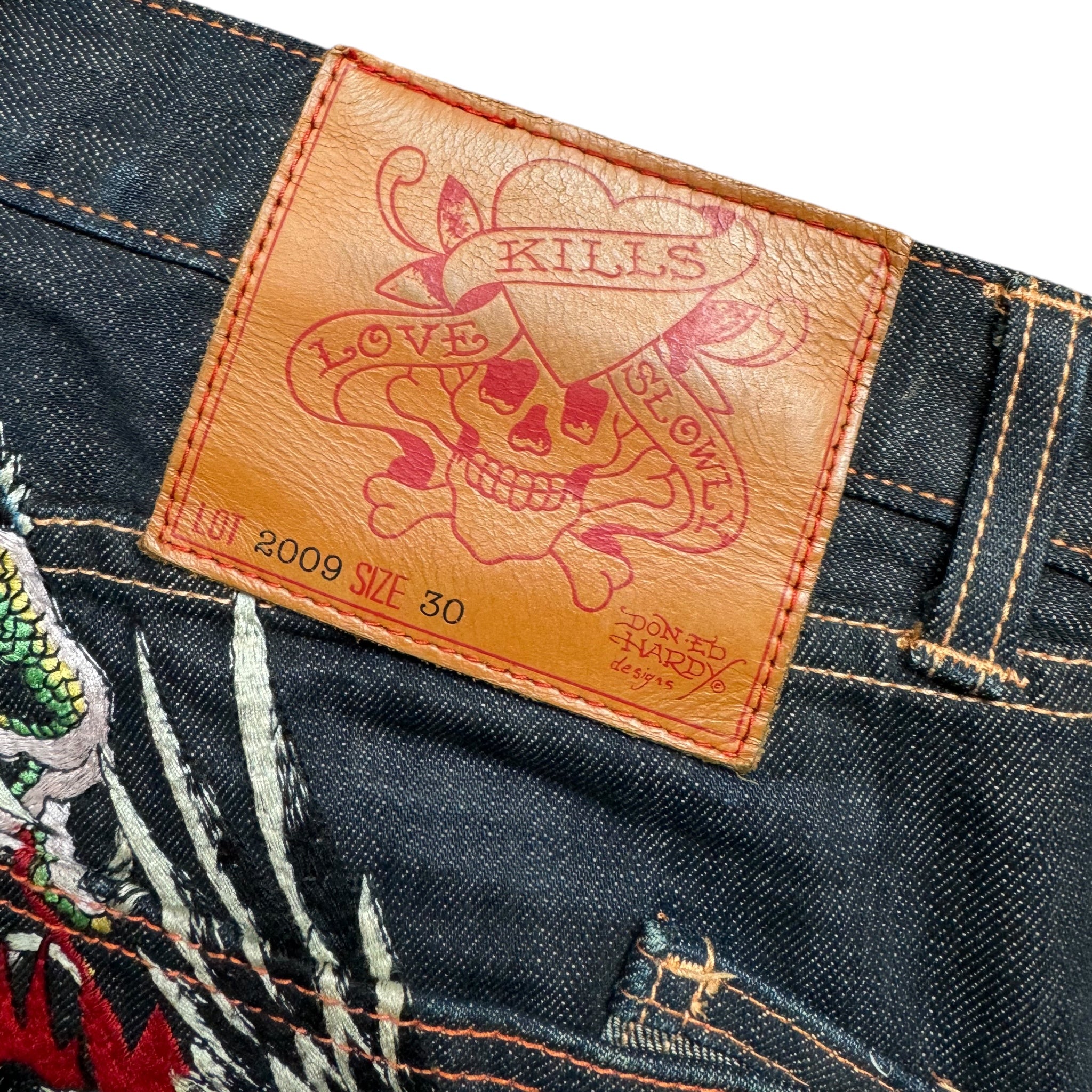 Jean baggy Ed Hardy (S)