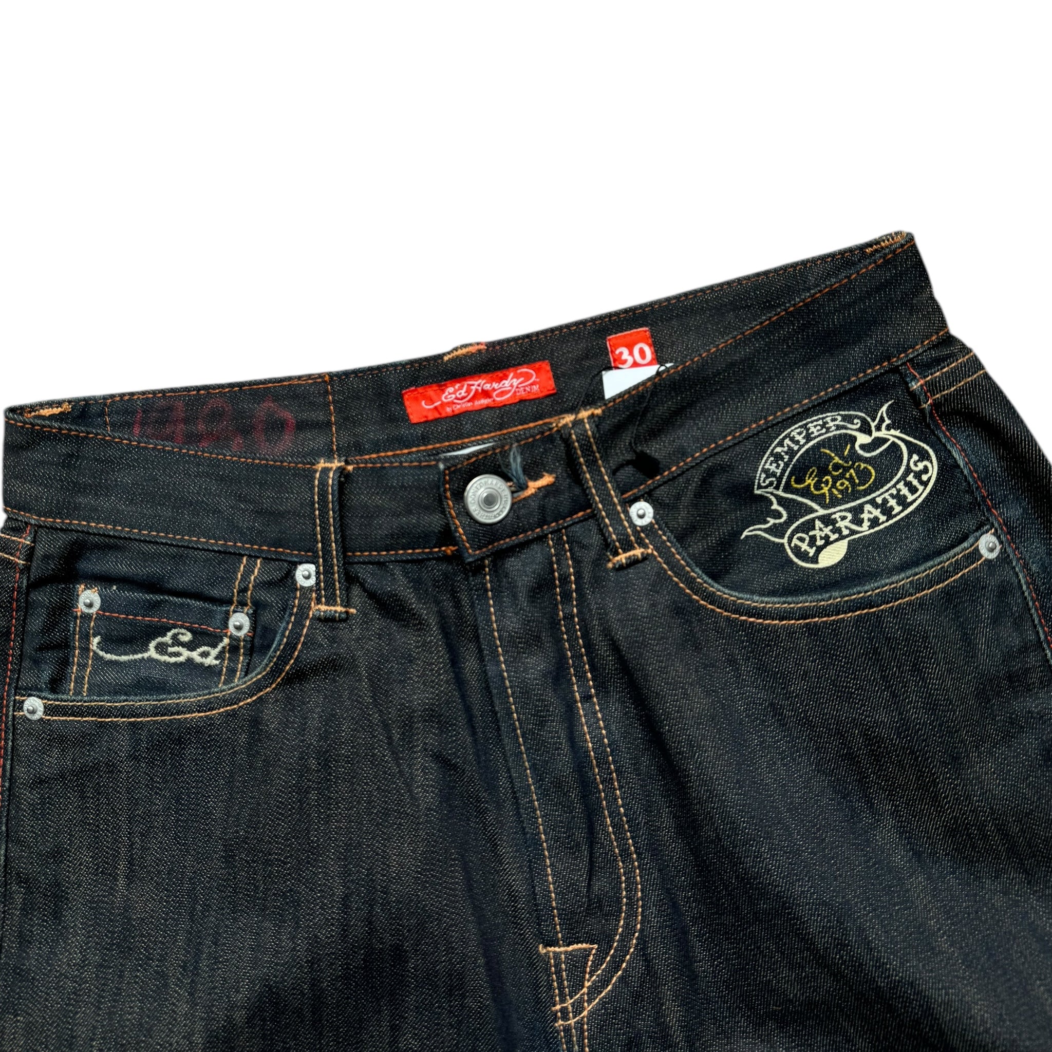 Jean baggy Ed Hardy (S)