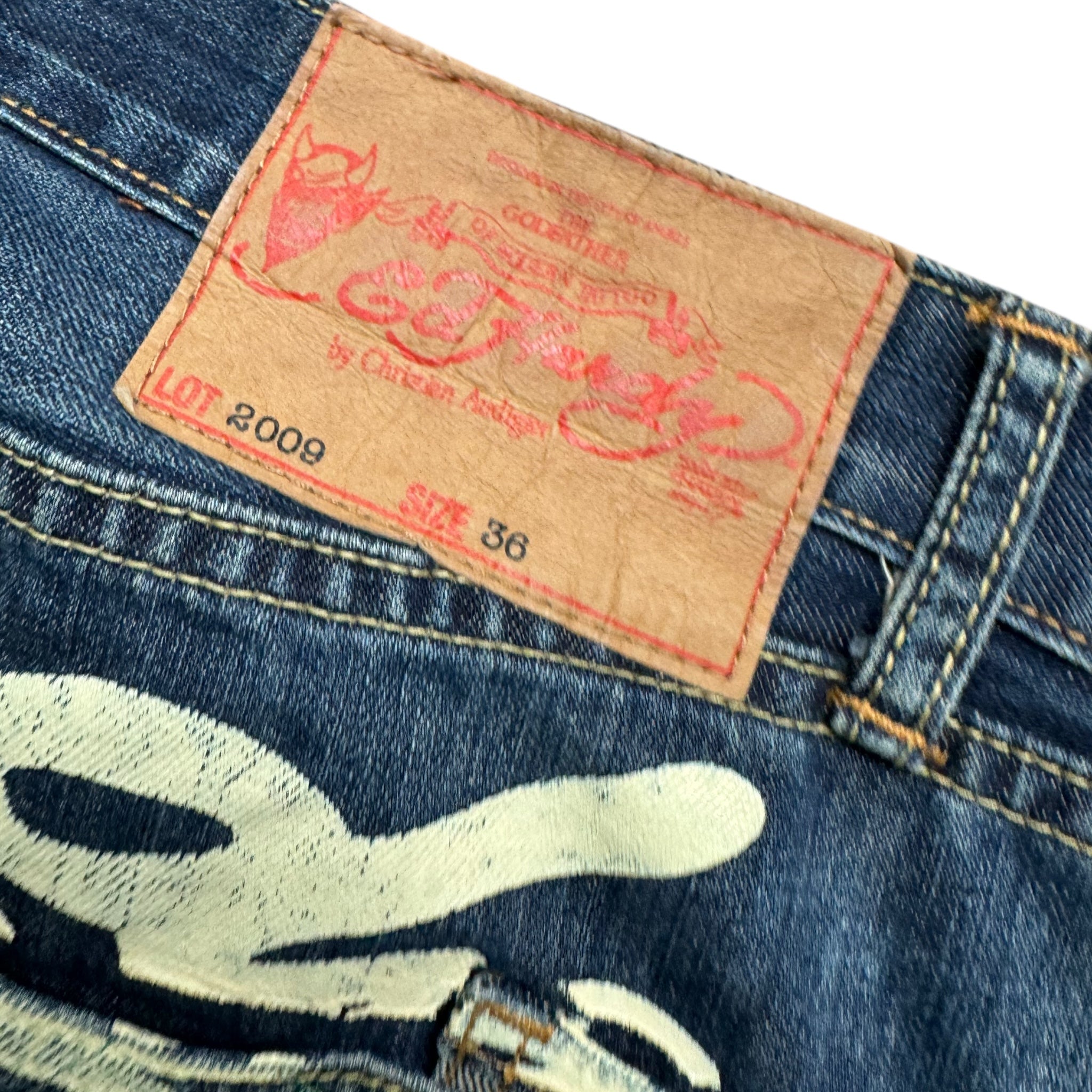 Ed Hardy baggy jeans (XL)