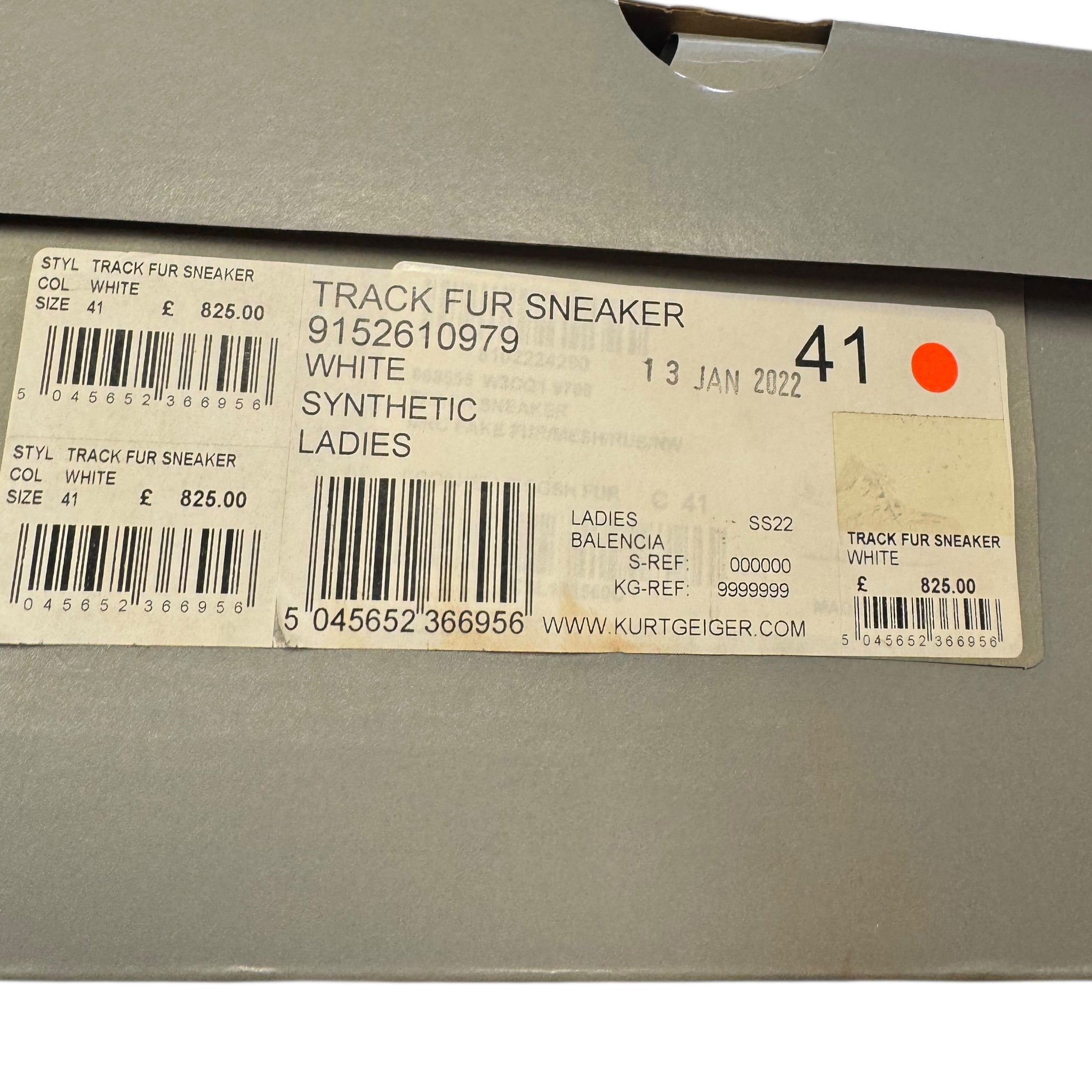 Track Fur White Balenciaga (41EU)