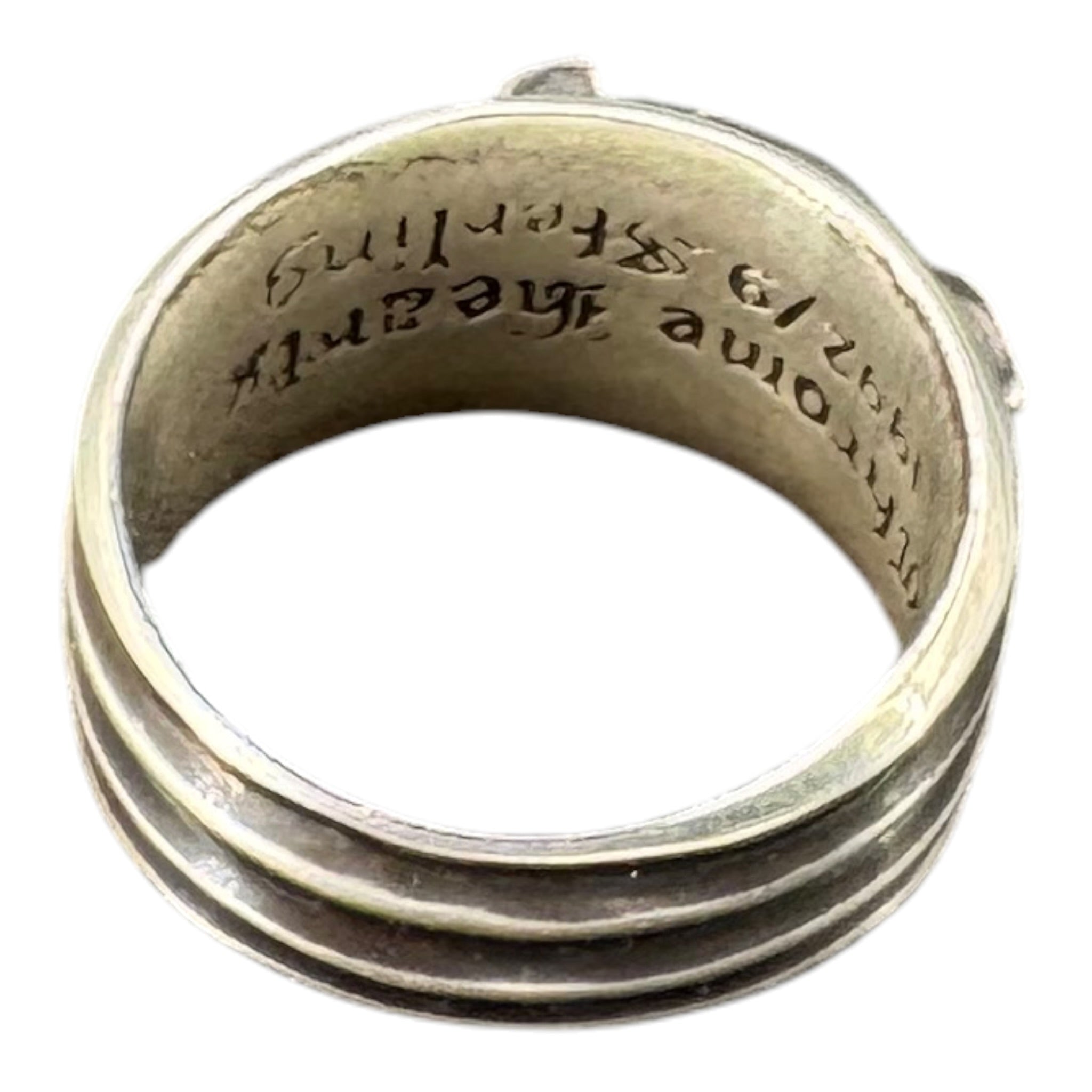 Bague dague Chrome Hearts Argent 925