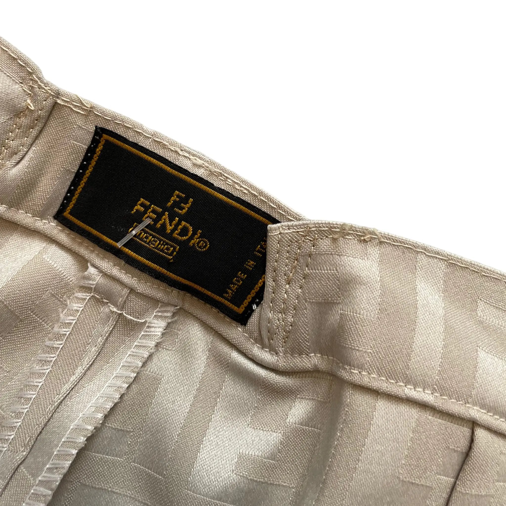 Vintage Fendi monogram pants (S)