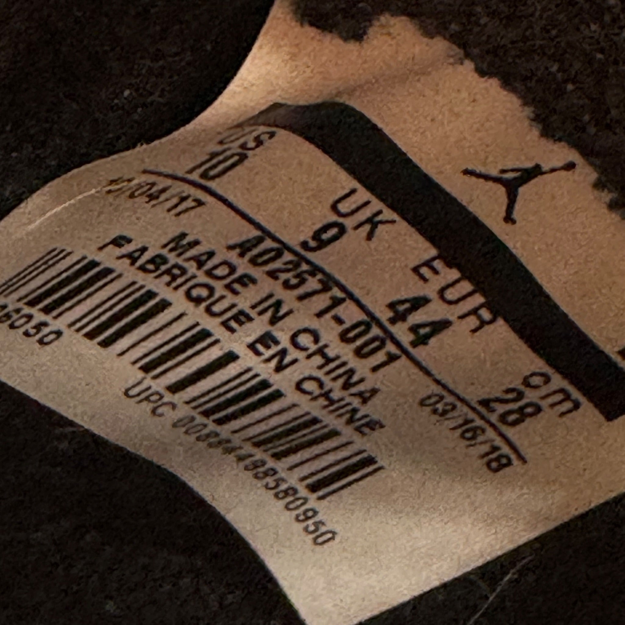 Jordan 4 Levis (44EU)