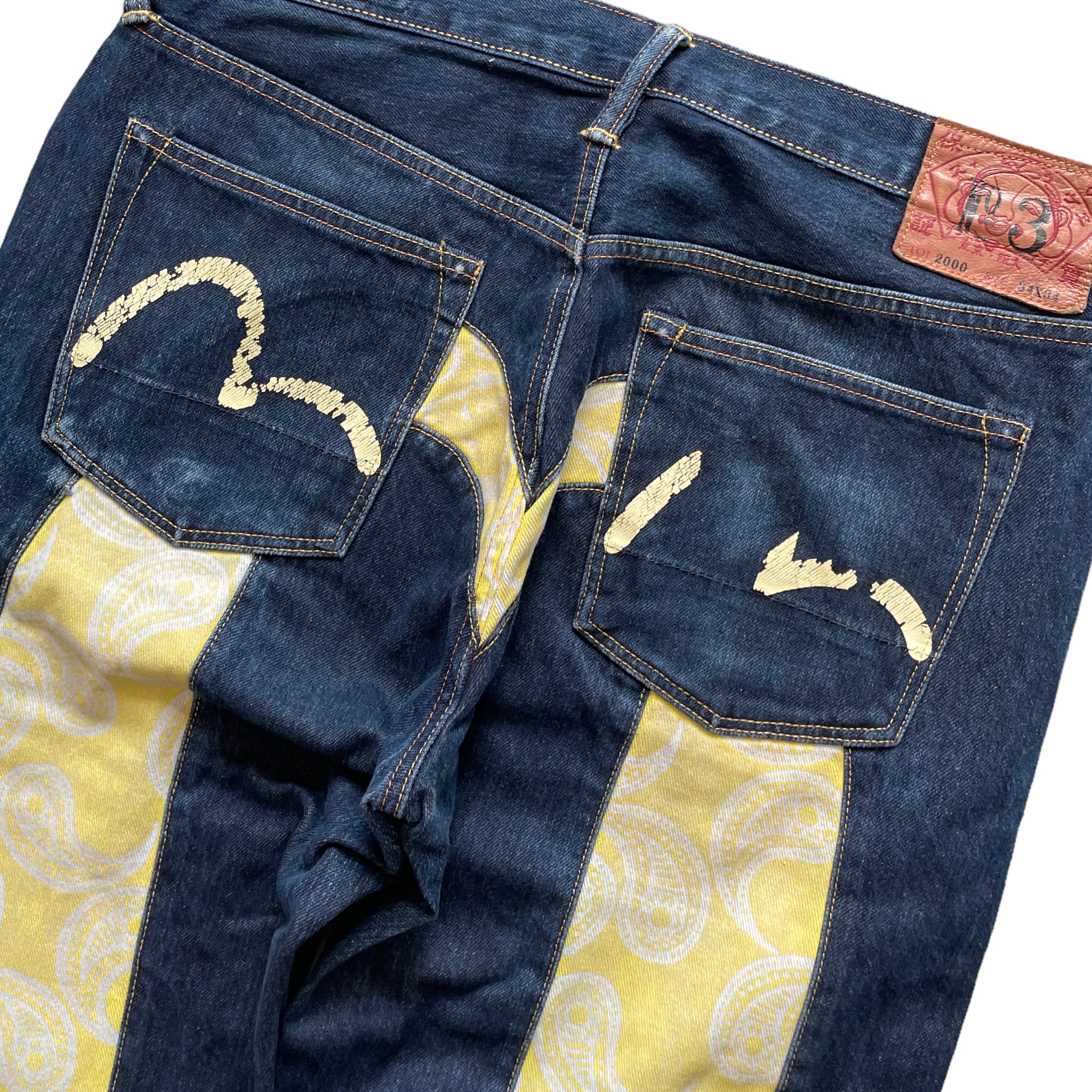 Jean Evisu daicock &amp; seagull vintage (L)