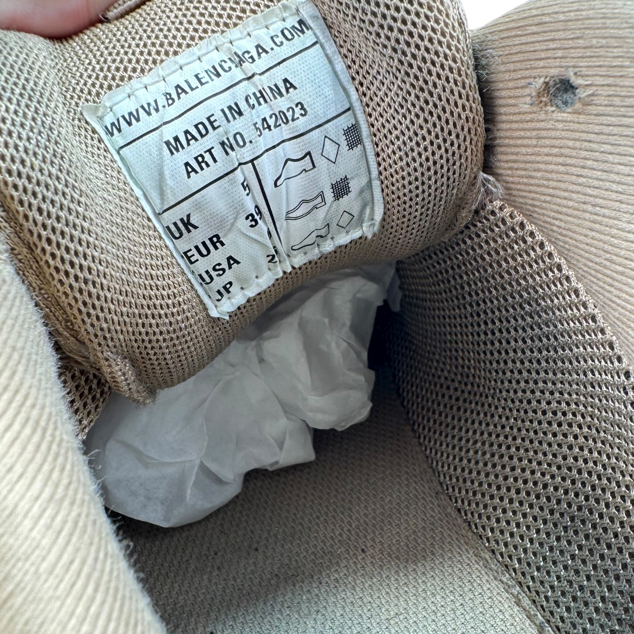 Balenciaga Track (39EU)