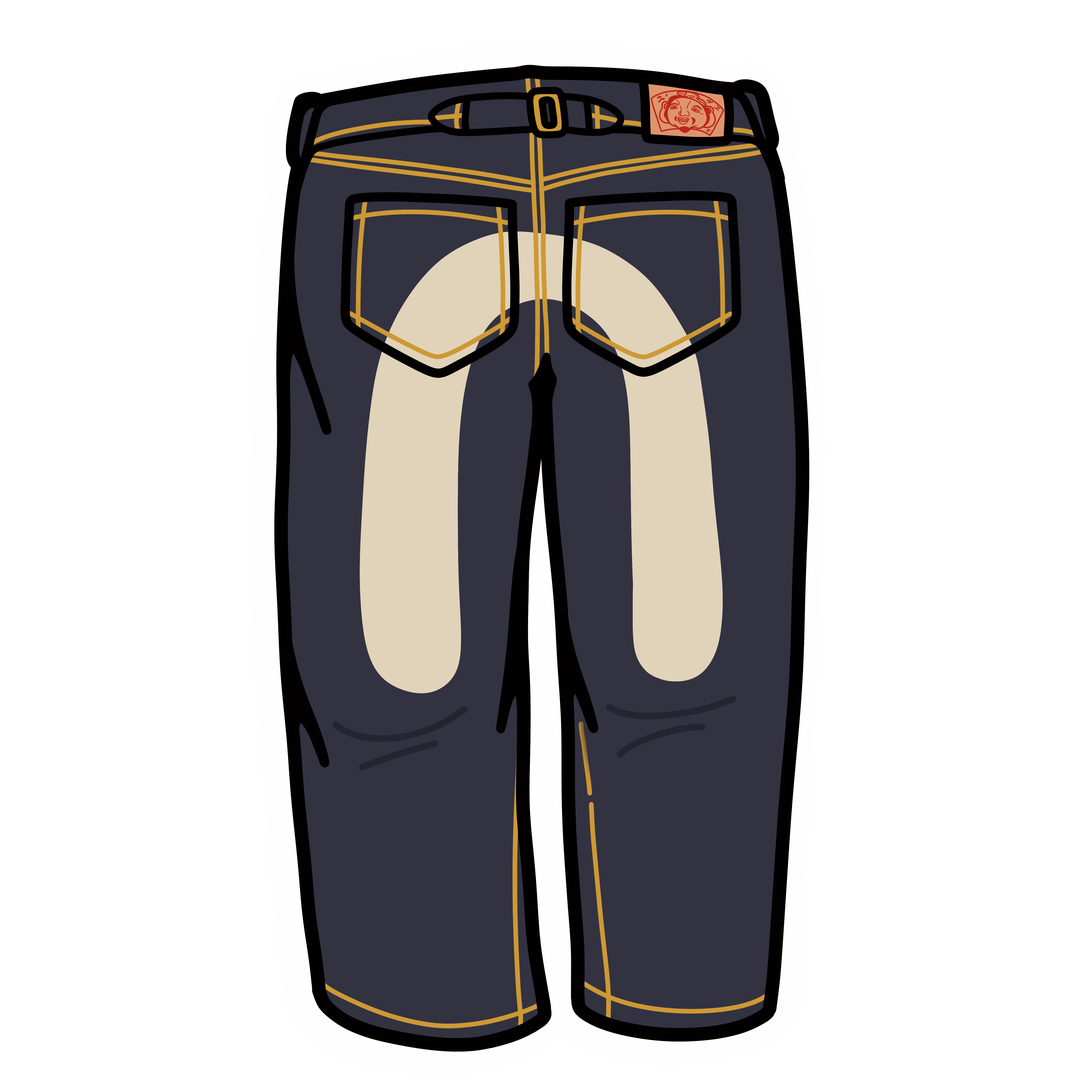 Stickers Evisu Jeans (Limit 3 of each per person)